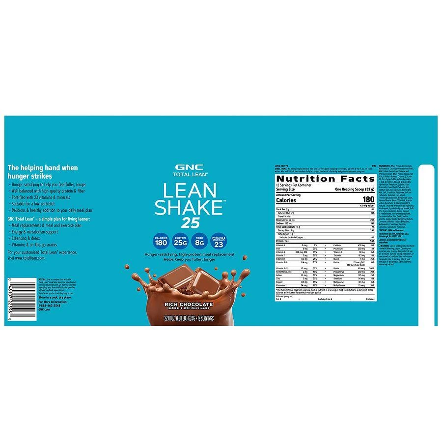GNC Total Lean Shake 25 Powder 2