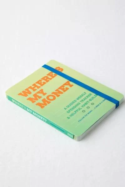 Urban Outfitters Knock Knock Where's My Money Habit Tracker Journal 4