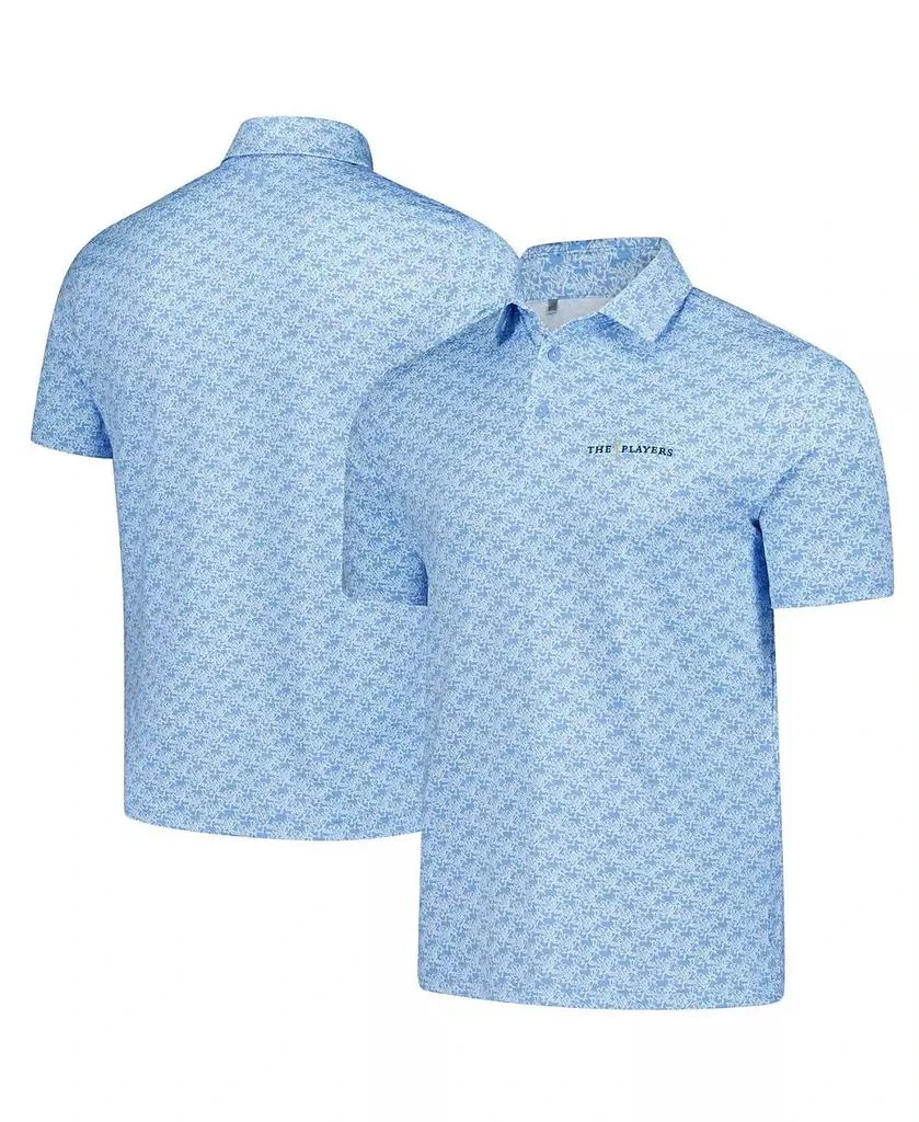 Under Armour Men's Blue THE PLAYERS Playoff 3.0 Golden Eagle Polo Shirt 1