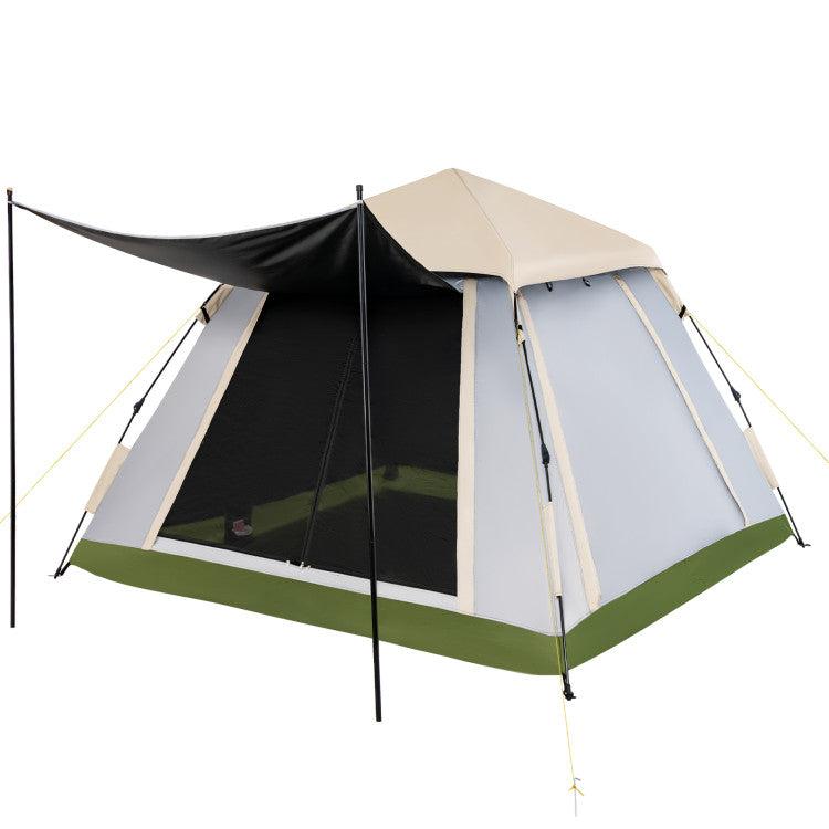 Hivvago 2-4 Person Instant Pop-up Camping Tent with Removable Rainfly