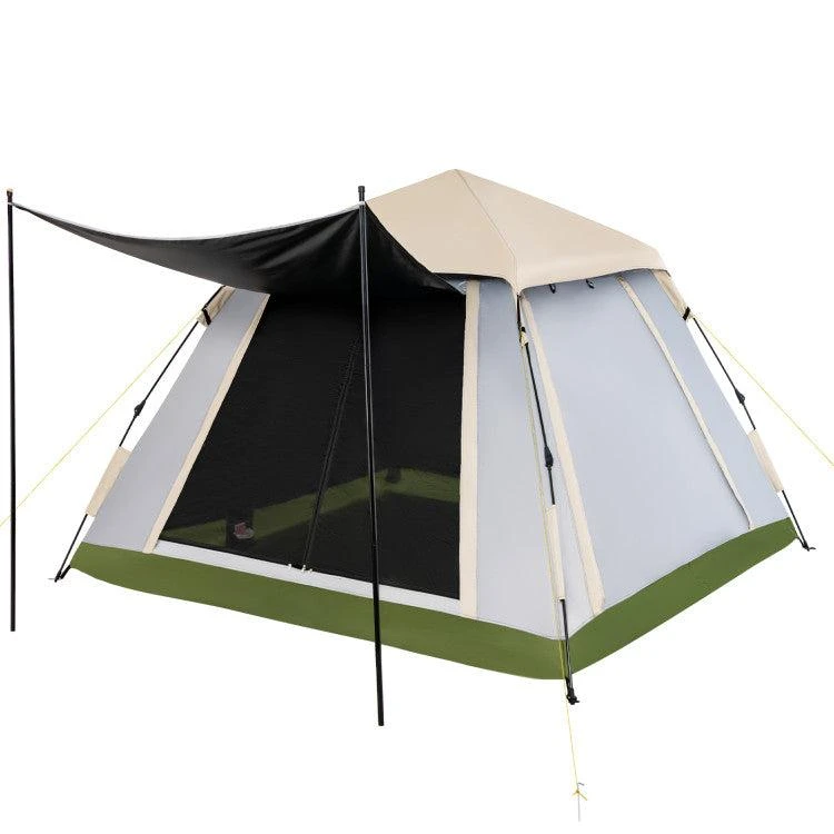 Hivvago 2-4 Person Instant Pop-up Camping Tent with Removable Rainfly 1