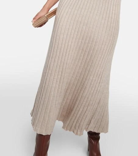 knee length dresses for ladies Gabriela Hearst Seymore Knit Midi Dress main image 1