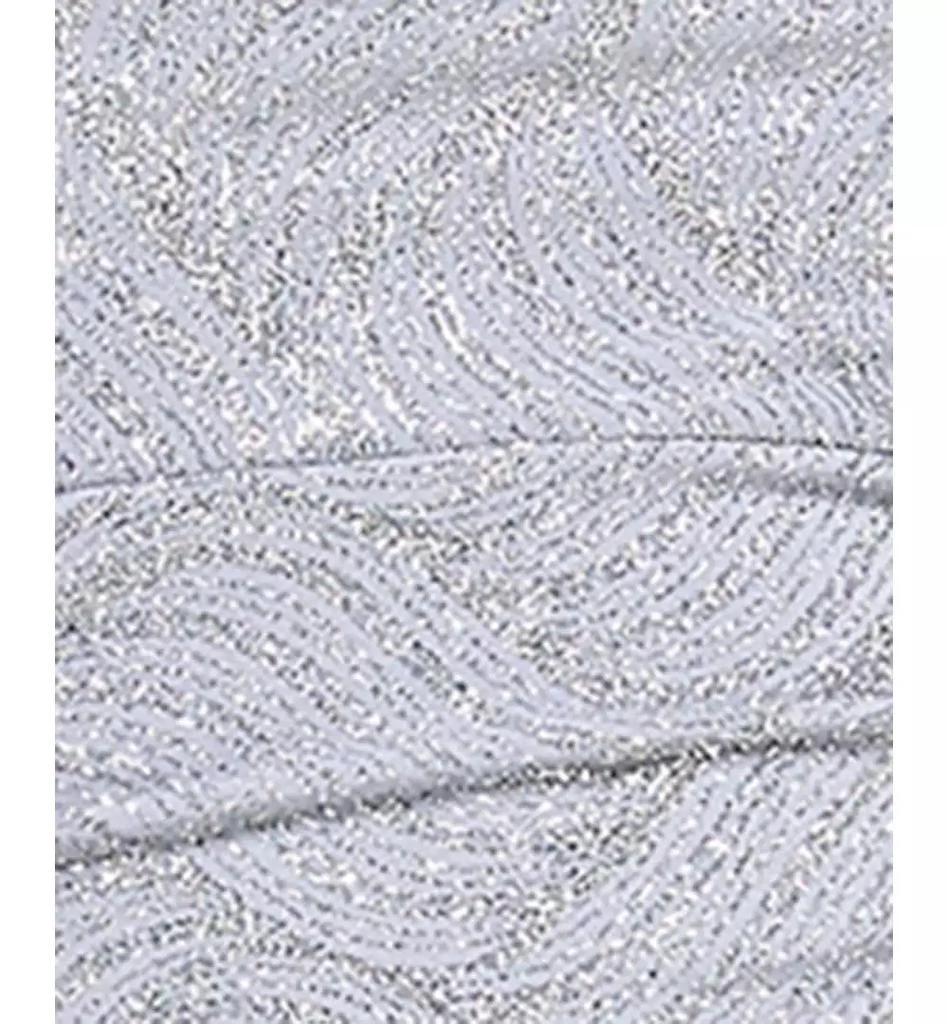 Emerald Sundae Juniors' Glitter-Print Ruched Mini Dress 4