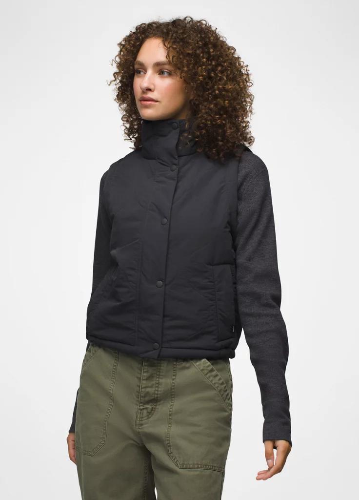 Prana Womens prAna Encinitas Vest - Charcoal