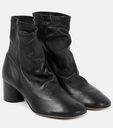 Isabel Marant Laeden leather ankle boots 1