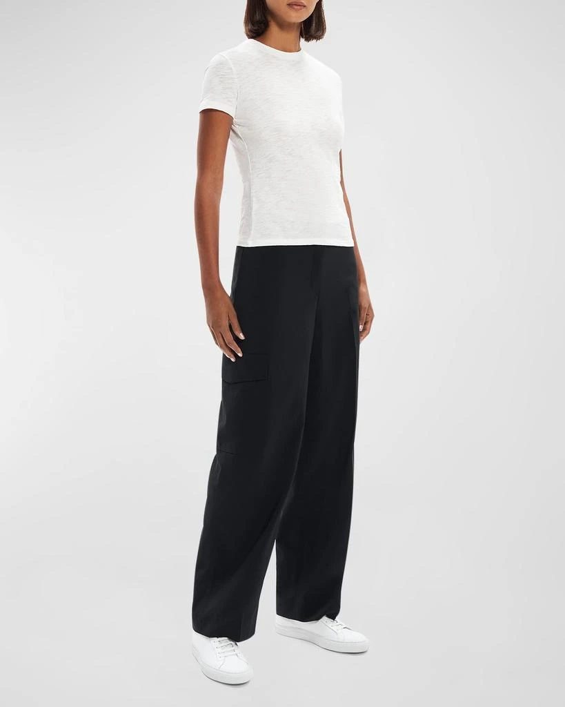 Theory Tiny Tee 2 Nebulous Organic Cotton Top 2