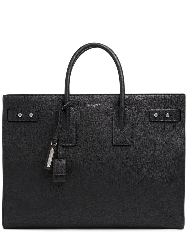 SAINT LAURENT Logo Slim Leather Bag