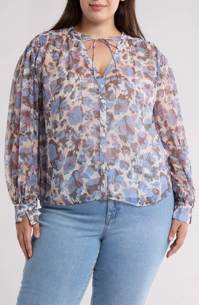Joie Naomi Silk Button-Up Shirt 1