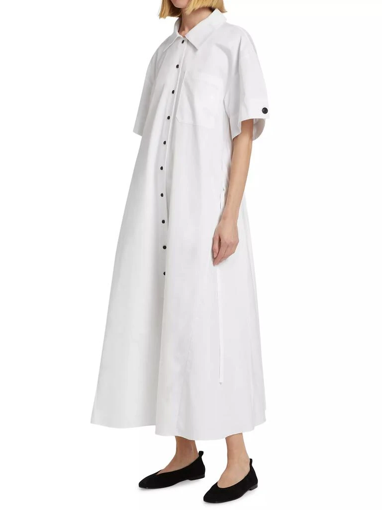 Co Cotton Poplin A-Line Shirtdress 4