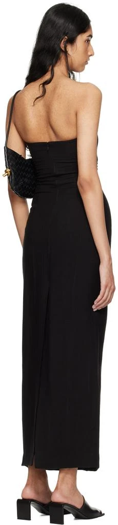 St. Agni Black Column Maxi Dress 3