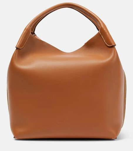 Loro Piana Bale leather shoulder bag 1