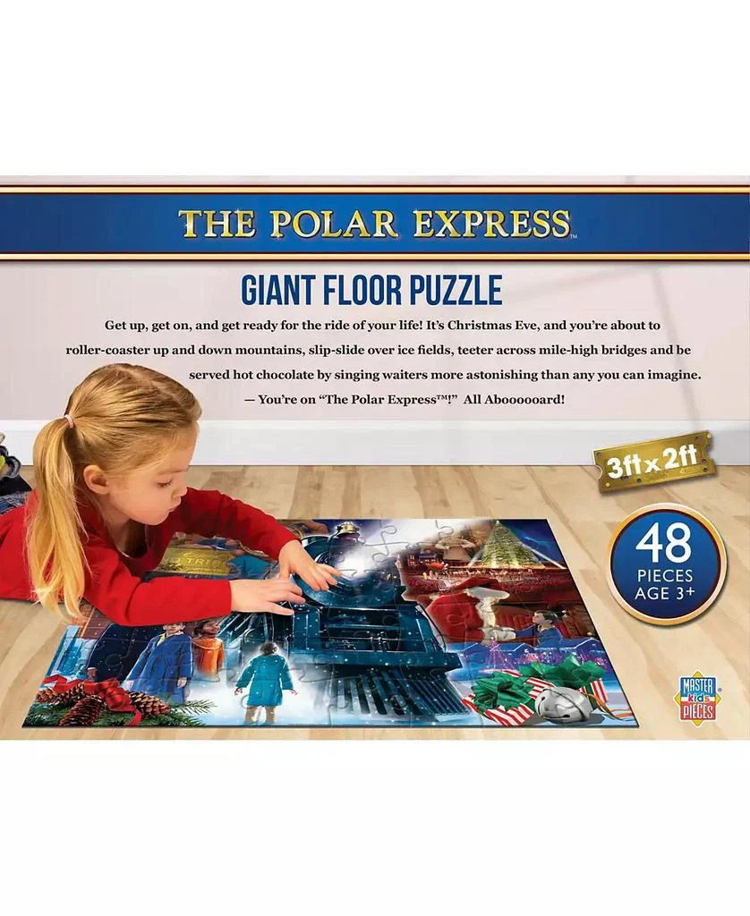 MasterPieces Puzzles MasterPieces The Polar Express 48 Piece Floor Puzzle for Kids 3