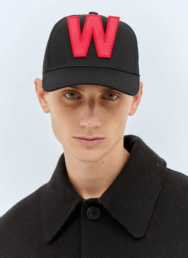 Walter Van Beirendonck Walter Van Beirendonck W Logo Baseball Cap 1