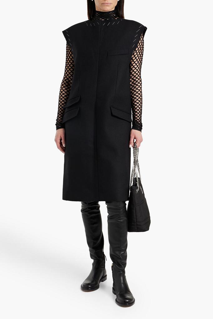 MAISON MARGIELA Wool-felt midi dress