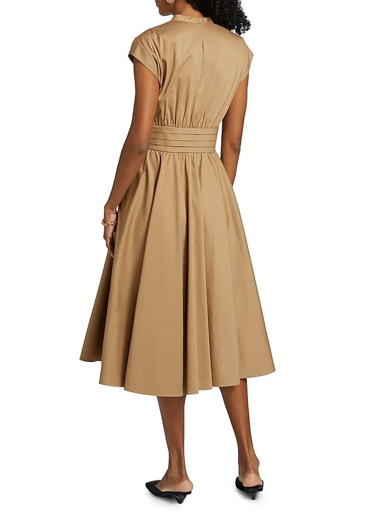 Kobi Halperin Kiernan Cotton-Blend Tie-Waist Midi-Dress 5
