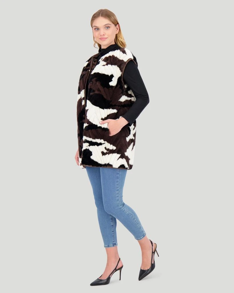 Gorski Mink Sections Vest 3