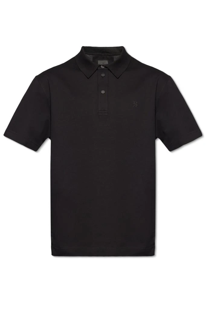 Givenchy Givenchy 4G Embroidered Short-Sleeved Polo Shirt 1