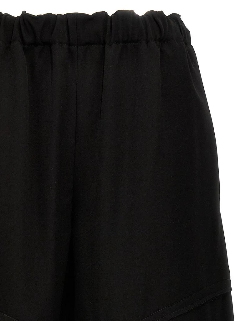 Comme des Garcons Comme des Garçons Wide-Leg Cropped Trousers 3