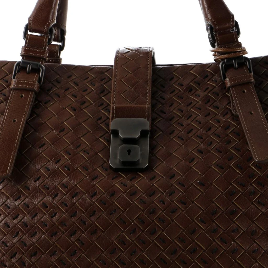 Bottega Veneta Roma Bag Stitched Intrecciato Nappa Medium 6