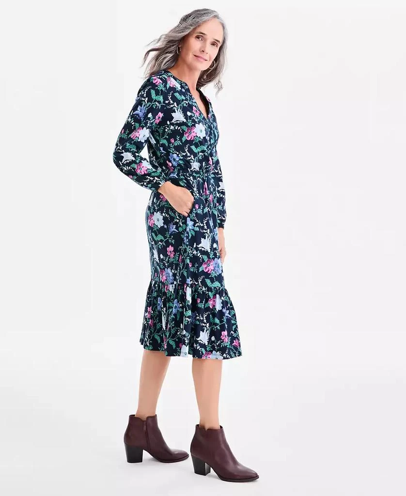 plus size flowy midi dress CURVY White Smocked Midi Dress