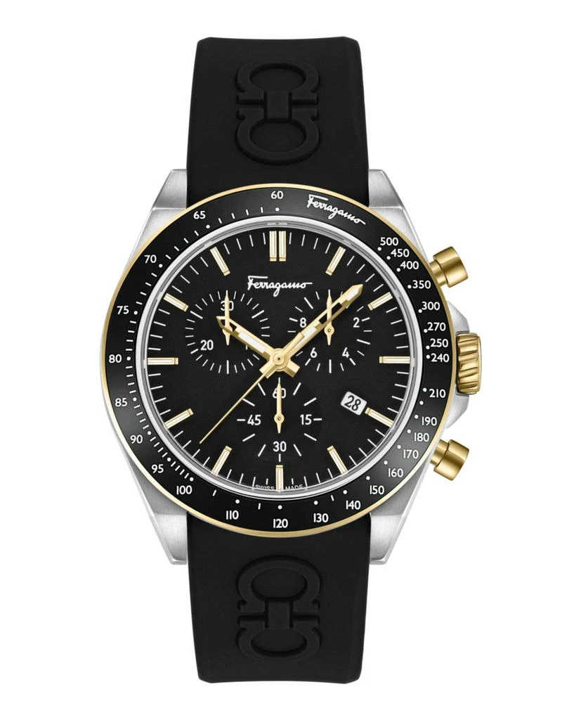 Salvatore Ferragamo Ferragamo Urban Chrono Silicone Watch 1