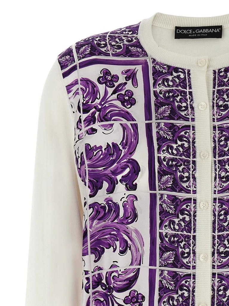 Dolce 
Gabbana Dolce 
Gabbana Graphic Printed Knitted Cardigan 3