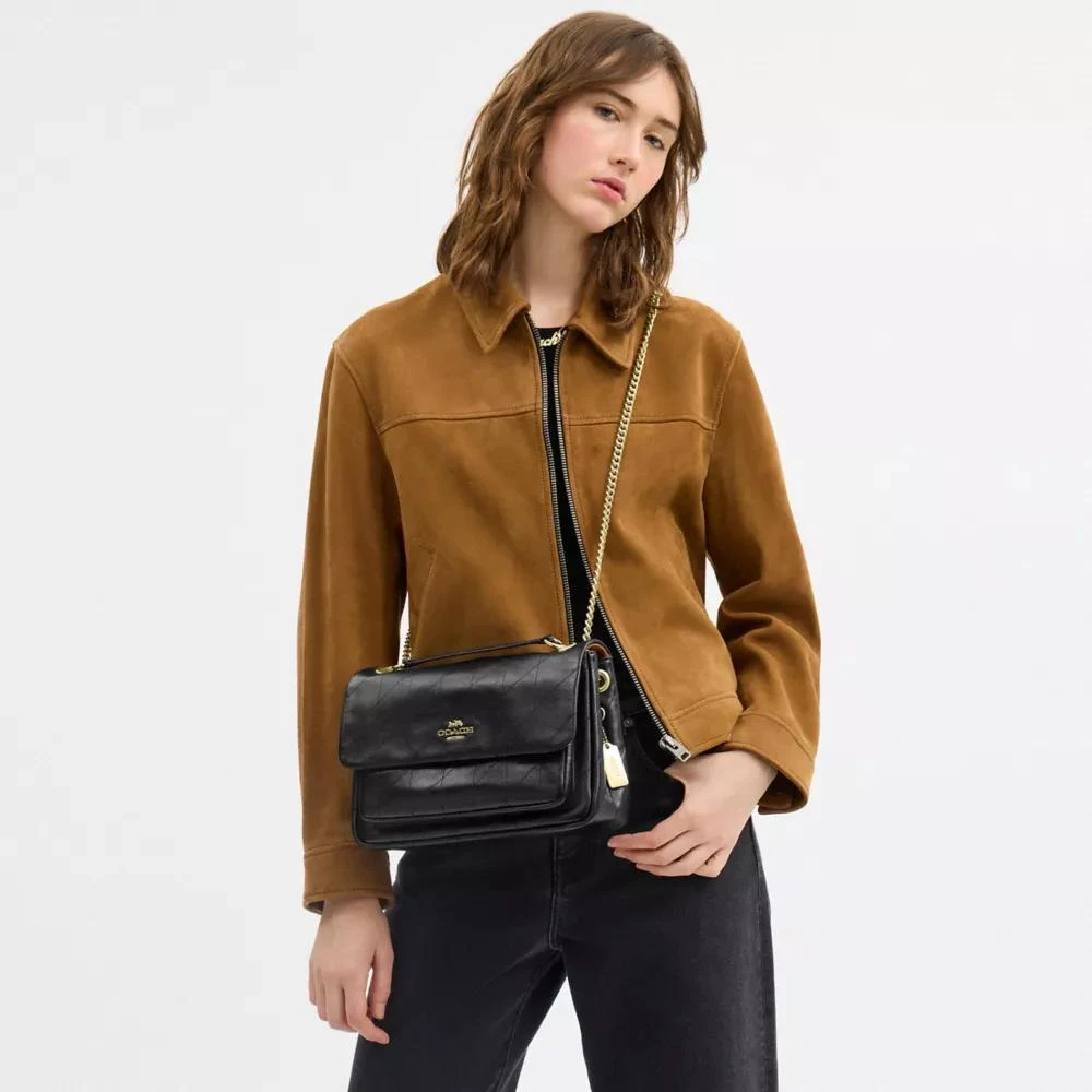 Coach Elodie Crossbody Bag With Quilting 2