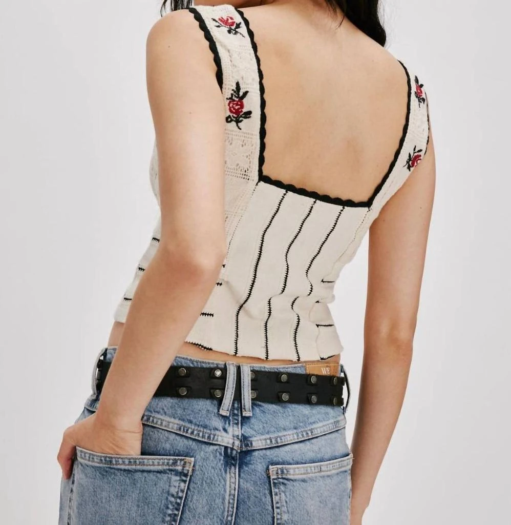 Free People Free People - Rose Bud Knit Top 3