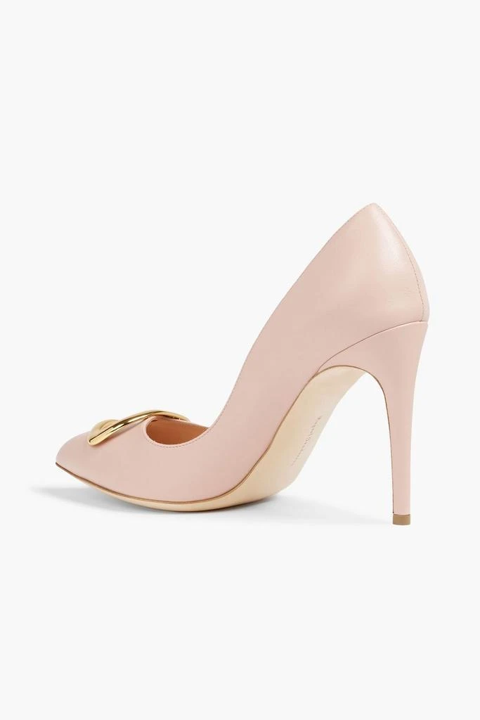 Rupert Sanderson Malory buckle-embellished leather pumps 3