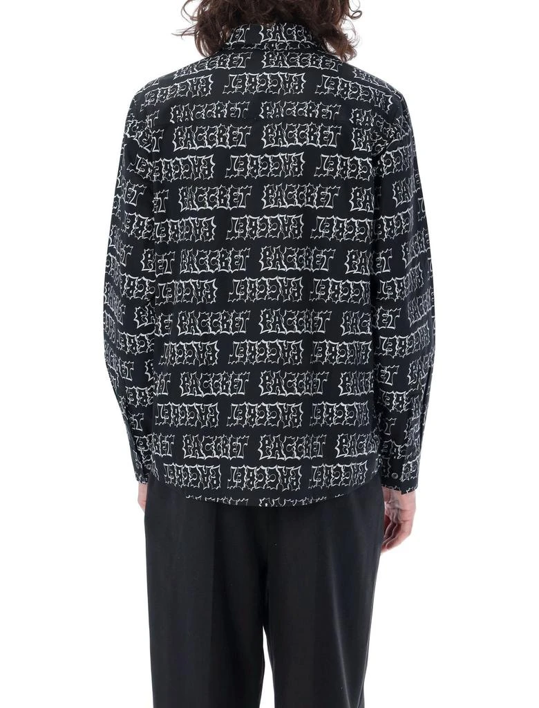 PACCBET PACCBET Graphic-Printed Long-Sleeved Buttoned Shirt 2