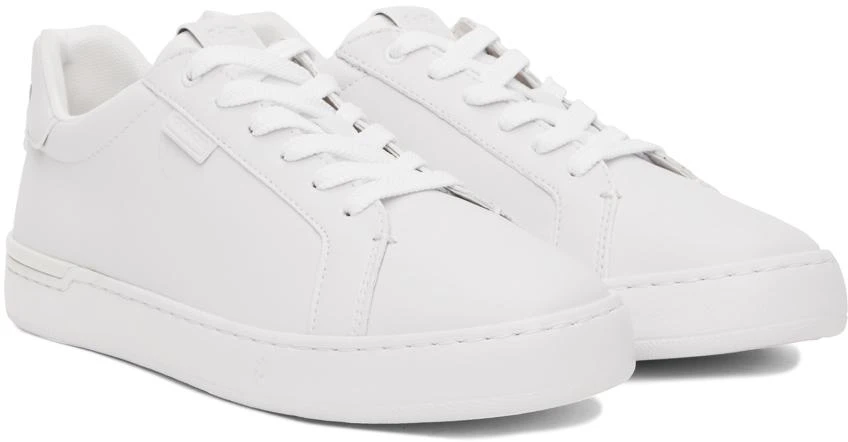 Coach 1941 White Lowline Low Top Sneakers 4