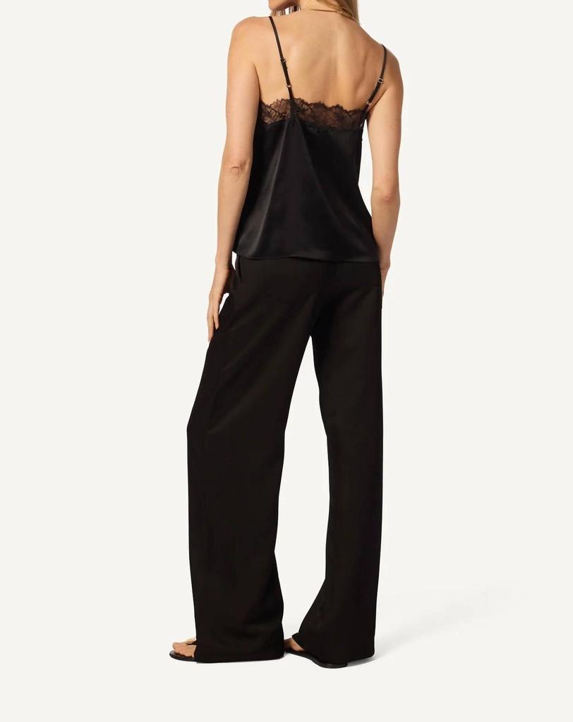 Sablyn Sablyn - Bobbi Lace Trim Silk Cami