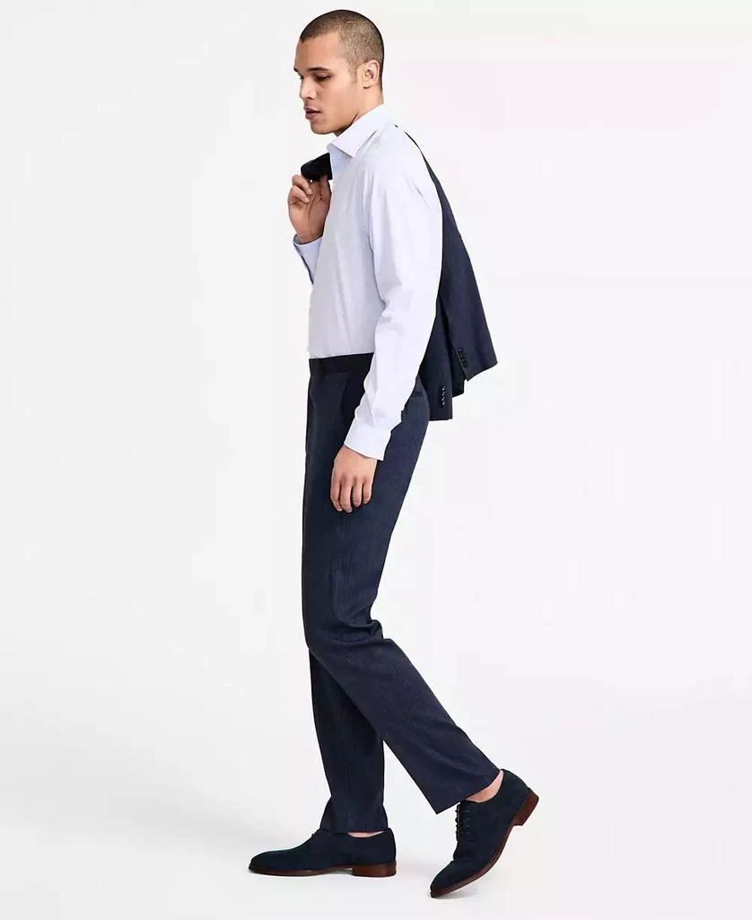 Michael Kors Men's Classic Fit Linen Suit Pant 2