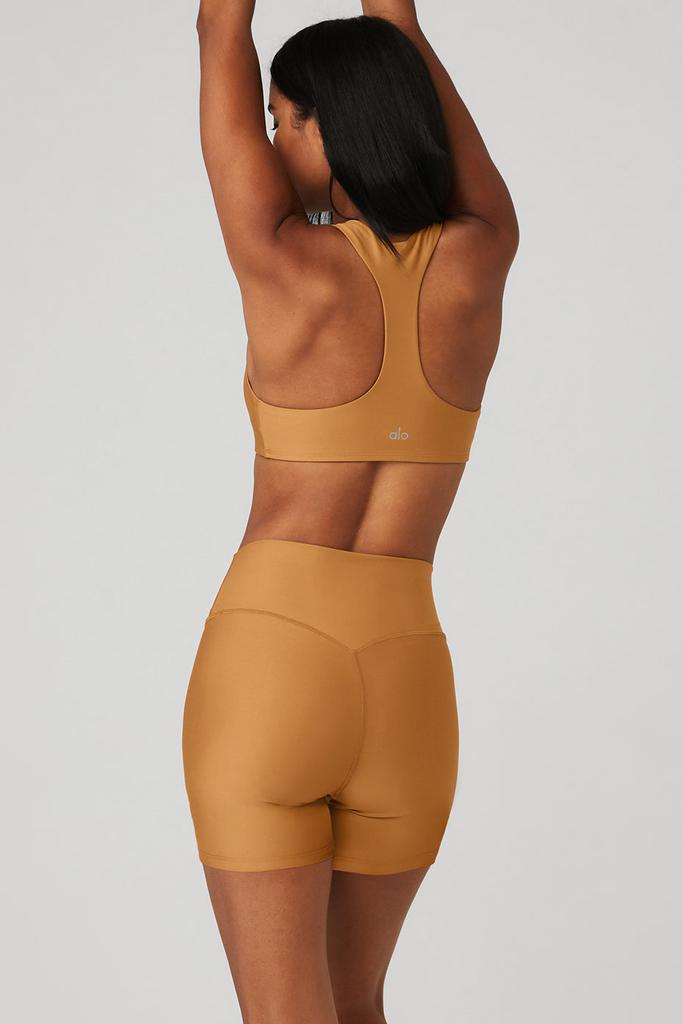 Alo Yoga Airlift Advantage Racerback Bra - Toffee