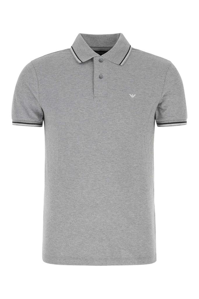 Emporio Armani Emporio Armani Logo Detailed Polo Shirt