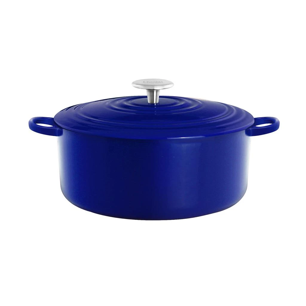 Chantal 5.6 Qt Round Cast Iron Dutch Oven 1