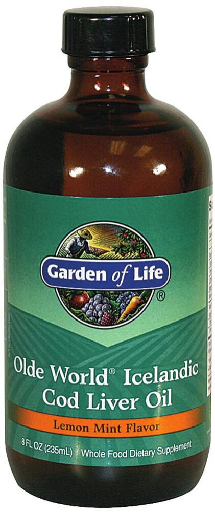 Garden Of Life Icelandic Cod Liver Oil Lemon Mint