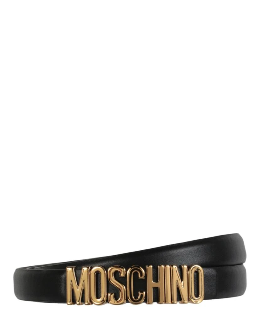 Moschino Leather Logo Belt 3