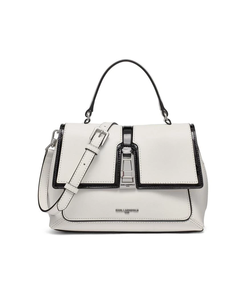 Karl Lagerfeld Paris MERCERIE LEATHER SATCHEL 1