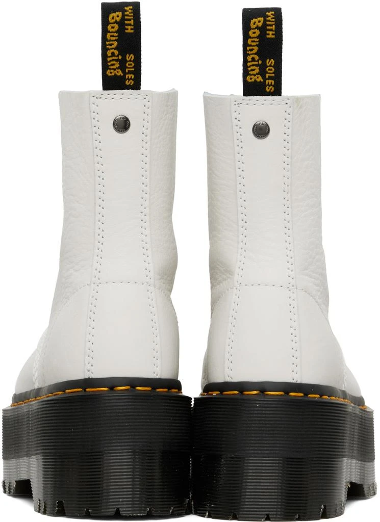 Dr. Martens White 1460 Pascal Max Boots 2