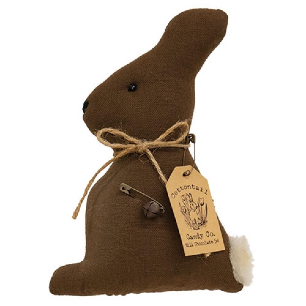 HomeGifo Cottontail Candy Co. Stuffed Chocolate Bunny