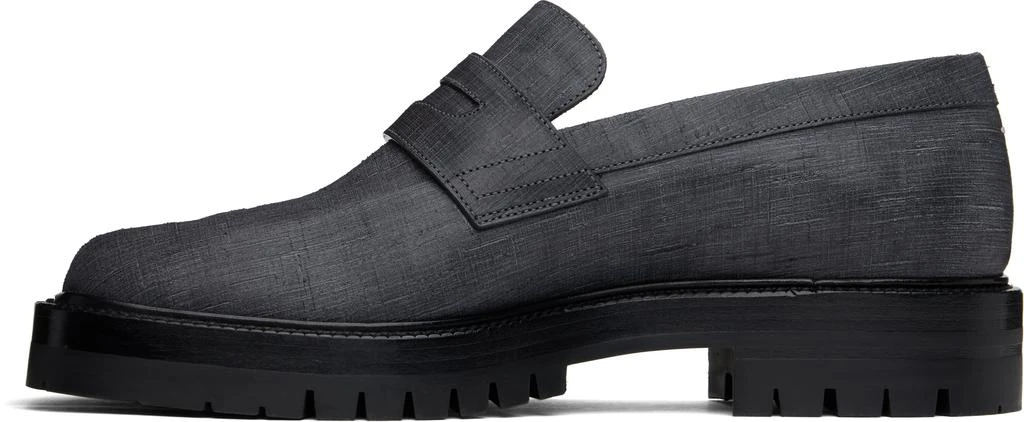 MAISON MARGIELA Gray Tabi County Loafers 3