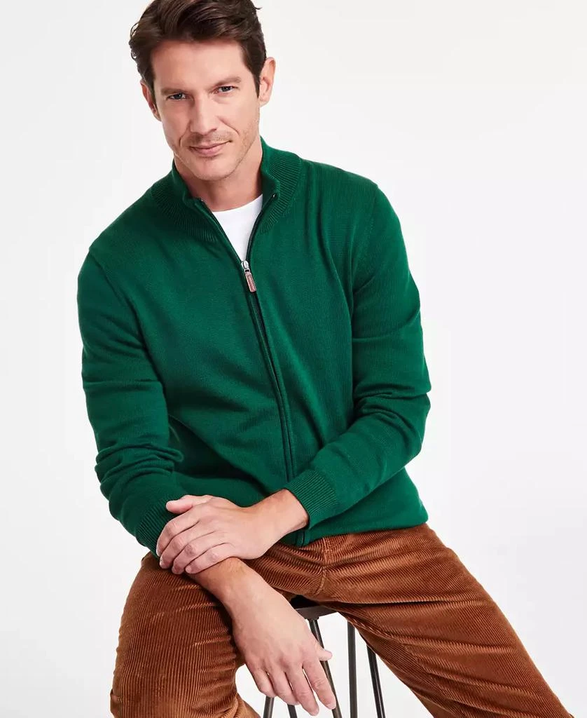 Club Room Men's Full-Zip Sweater, Created for Macy's 1