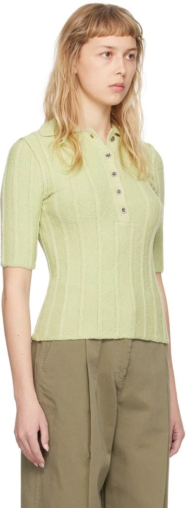 House of Dagmar Green Wide Rib Polo 2