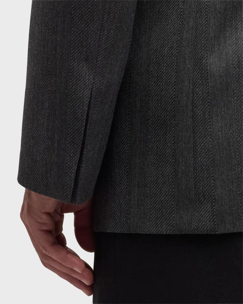 Burberry Men's Tailored Zip Sport Coat 9