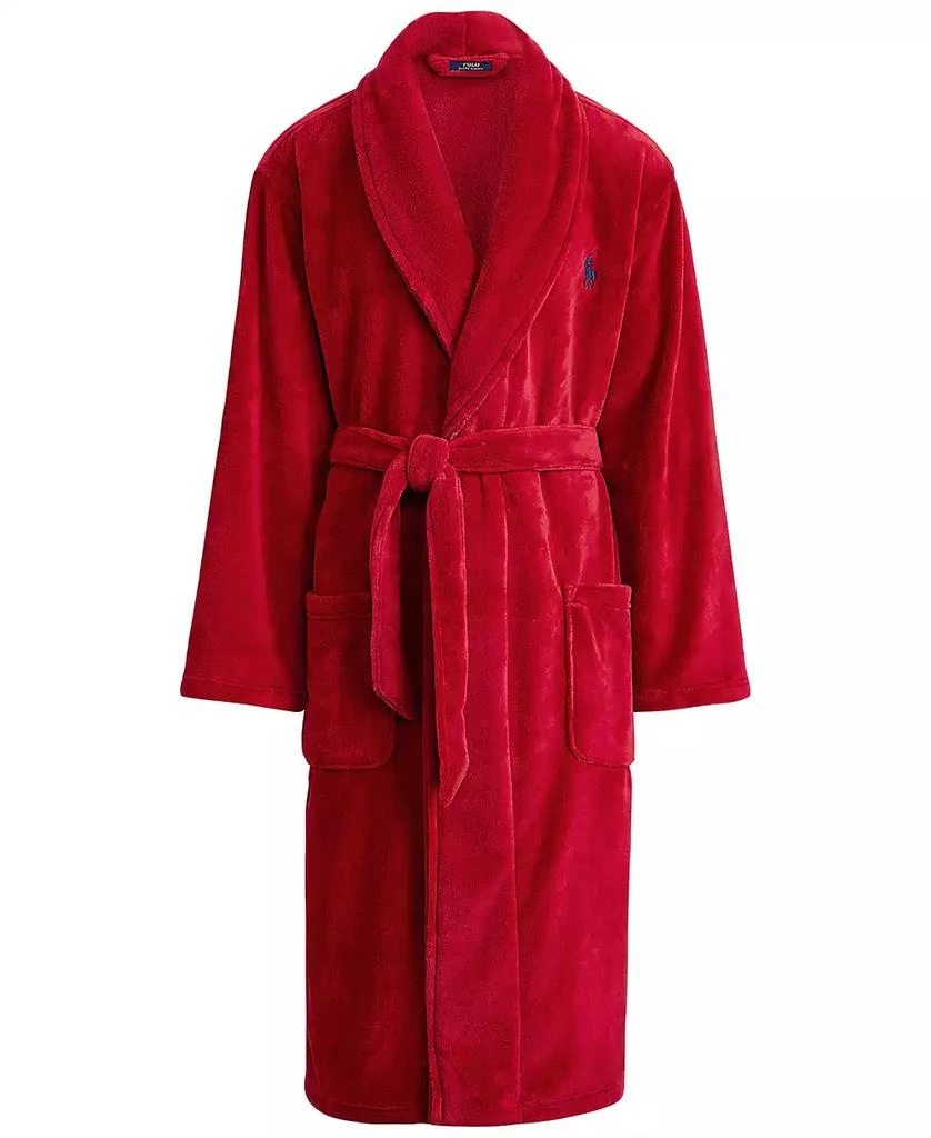 Ralph Lauren Men's Microfiber Plush Robe 4