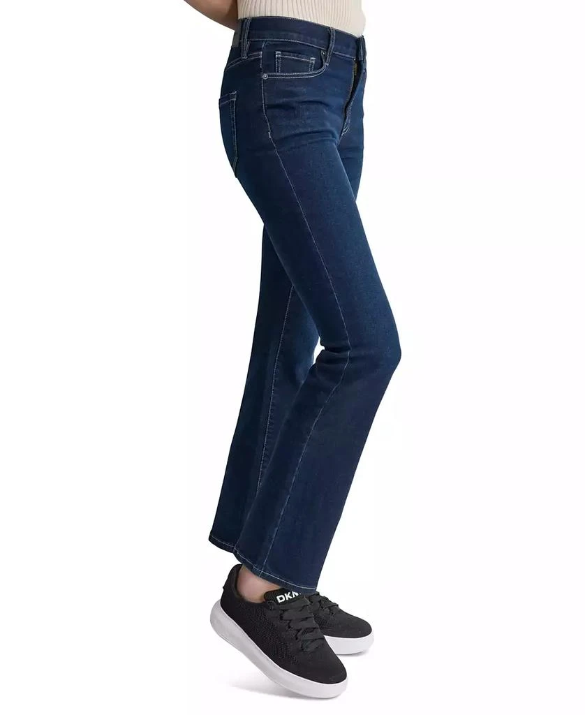 DKNY Petite High-Rise Bootcut Jeans 4
