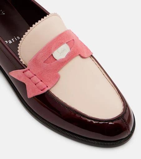Christian Louboutin Penny leather penny loafers 5