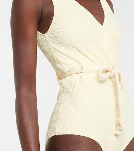 LISA MARIE FERNANDEZ Yasmin belted swimsuit 4