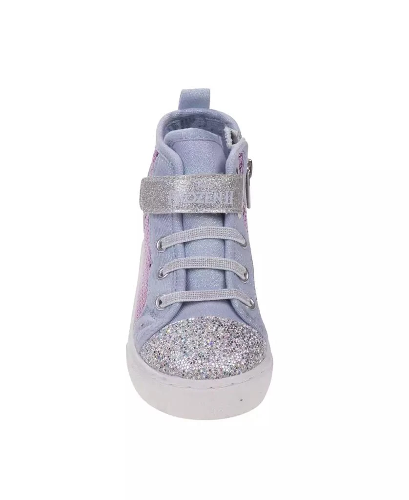 Disney Frozen 2 Anna and Elsa Little Girls Sneaker 4